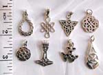 Celtic necklace fashion wholesale wear. Sterling silver celtic know fashion pendants